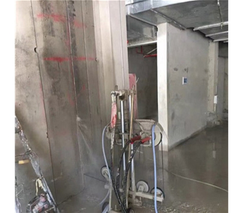 桥梁扩建防护栏切割拆除